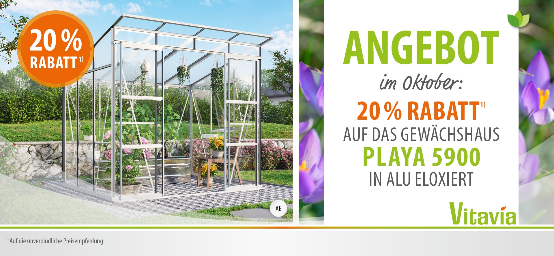 AKTION Gewächshaus PLAYA