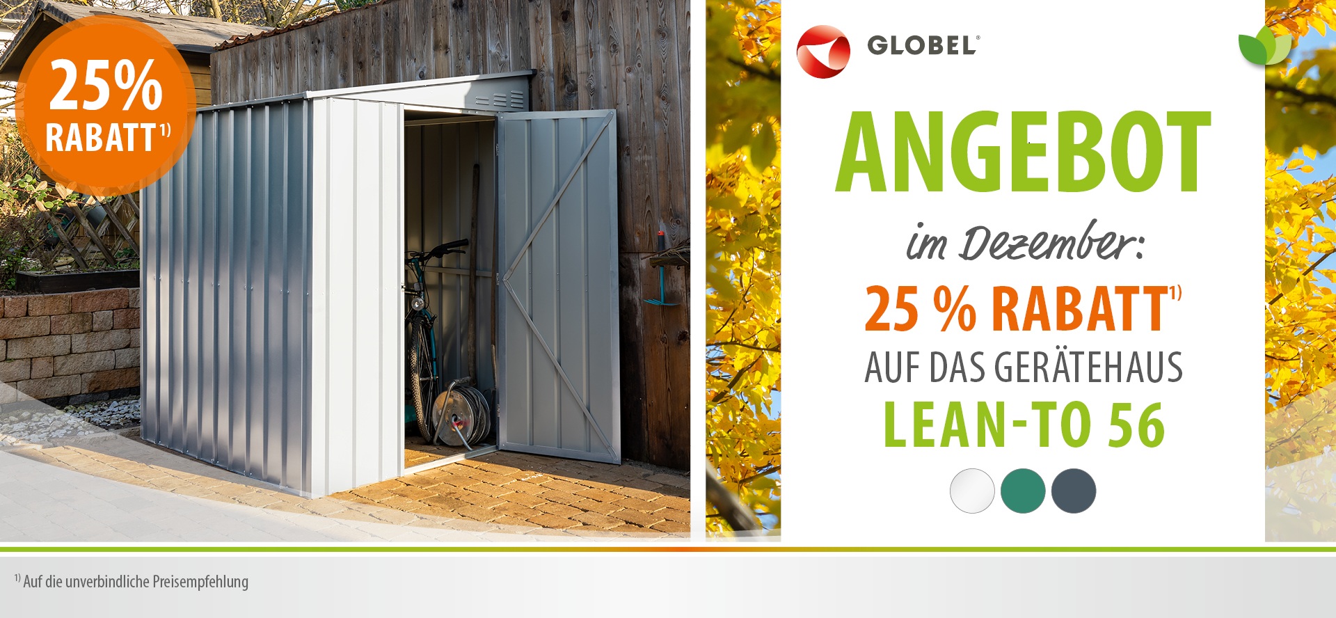 AKTION Gerätehaus LEAN TO