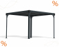 Preview: Palram-Canopia Pavillon Milano 3000 BxT 309x309cm 6mm HKP Aluminium anthrazit