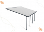 Preview: Palram-Canopia Terrassenüberdachung Feria 4x6 anthrazit TxB 386x606cm 8mm HKP