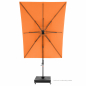 Preview: Doppler myZone Pendelschirm AX ca. 300x220cm LED D. 816 orange K-FSC