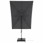 Preview: Doppler myZone Pendelschirm AX ca. 300x220cm LED D. 840 anthrazit K-FSC