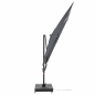 Preview: Doppler myZone Pendelschirm AX ca. 300x220cm LED D. 840 anthrazit K-FSC