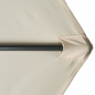 Preview: Doppler Derby Ampelschirm Pendelschirm Ravenna Smart 300cm Grau + Ständer