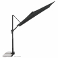 Preview: Doppler ACTIVE Pendel Green Edition City Rechteckiger Balkonschirm 240x135cm anthrazit