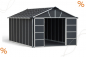 Preview: Palram-Canopia Gerätehaus YUKON 11x17.2 BxTxH 332x519x252cm + Boden WPC
