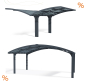 Preview: Palram-Canopia Carport Arizona Double Breeze Wings / Arch 5,8x5m Polycarbonat