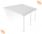 Preview: Palram-Canopia Terrassenüberdachung Olympia 3x6 weiß 295x619cm 16mm HKP