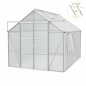Preview: AKTION Vitavia Gewächshaus Jupiter 9900 257x383 HKP 4mm Alu eloxiert + 2 Dachlüfter gratis