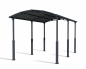 Preview: Palram-Canopia Alu Carport Arcadia ALPIN 6400 grau Polycarbonat BxT 359x649cm