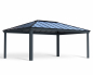 Preview: Palram-Canopia Carport COLORADO 4.3x6 (422x607cm) Alu grau 6mm Polycarbonat grau