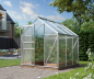 Preview: Vitavia Gewächshaus Comet 3800 4mm HKP BxTxH 195x195x197cm 3,8m² Alu eloxiert