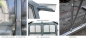 Preview: Vario Stahl Gewächshaus Landhaus 6 Nörpelglas 4mm BxL:303x601cm 18m² Anthrazit