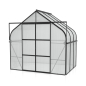 Preview: Vitavia Gewächshaus Diana 5000 4mm HKP BxTxH 264x195x255cm 5m² Alu schwarz