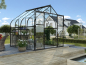 Preview: Vitavia Gewächshaus Diana 6700 ESG Glas BxTxH 264x258x255cm 6,7m² Alu schwarz
