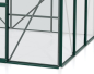 Preview: Vitavia Gewächshaus Diana 5000 ESG Glas BxTxH 264x195x255cm 5m² Alu smaragd
