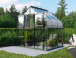 Preview: Vitavia Gewächshaus Diana 5000 ESG Glas BxTxH 264x195x255cm 5m² Alu smaragd