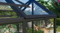 Preview: Vitavia Hochfrühbeet Gamma TxBxH 89x127x134cm ESG Glas Alu schwarz/granit