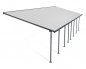 Preview: Palram-Canopia Terrassenüberdachung Feria 4x12.1 anthrazit 386x1212cm 8mm HKP