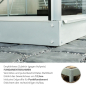 Preview: Vitavia Gewächshaus Diana 5000 3mm ESG Glas BxTxH 264x195x255cm 5m² Alu eloxiert