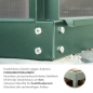 Preview: Vitavia Gewächshaus Diana 6700 4mm HKP BxTxH 264x258x255cm 6,7m² Alu smaragd