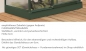 Mobile Preview: Vitavia Anlehngewächshaus Ida 900 BxT 131x69cm 0,9m² 4mm HKP Alu smaragd