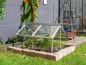 Preview: Vitavia Frühbeet Gaia Jumbo 3mm ESG Glas BxTxH 83x120x72/38cm Alu eloxiert