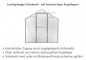 Preview: Vario Stahl Gewächshaus Hobby S 7 Nörpelglas 4mm BxL 197x650cm 12,8m² verzinkt