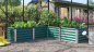 Preview: Vitavia Hochbeet Linus IN&OUT 401 M BxLxH 185x185x40cm Eckig seegras/alu