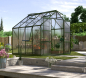 Preview: SPARSET Vitavia Gewächshaus Jupiter 6700 6mm HKP 257x258 smaragd + Fundamentsrahmen