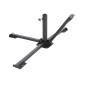 Preview: Doppler Klappständer für Platten 40x40cm, Mastdurchmesser 25-32 mm für Schirme bis Ø 300 cm
