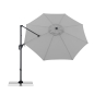 Preview: Doppler Multifunktionaler Pendelschirm LIFE 310cm Side Hellgrau inkl.Ständer