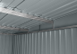 Preview: Pergart Pultdach Gerätehaus Lübeck 86 BxTxH 239x194x202cm 4m² Tanne