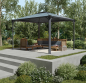 Preview: Palram-Canopia Alu Pavillon Martinique 3600 360x296cm 6mm Polycarbonat grau