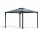 Preview: Palram-Canopia Alu Pavillon Martinique 3600 360x296cm 6mm Polycarbonat grau