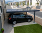 Preview: Palram-Canopia Carport PALMA 5000 (293x497cm) Alu grau Polycarbonat grau