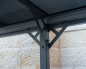 Preview: Palram-Canopia Carport PALMA 5000 (293x497cm) Alu grau Polycarbonat grau