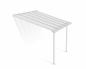 Preview: Palram-Canopia Terrassenüberdachung Olympia 3x3 weiß 295x307cm 16mm HKP