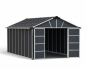 Preview: Palram-Canopia Gerätehaus YUKON 11x17.2 BxTxH 332x519x252cm + Boden WPC