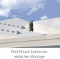 Preview: Palram-Canopia Terrassenüberdachung Olympia 3x4 weiß 295x425cm 16mm HKP