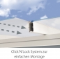 Preview: Palram-Canopia Terrassenüberdachung Olympia 3x6 weiß 295x619cm 16mm HKP
