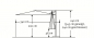 Preview: Schneider SET Ampelschirm Rhodos Junior 270x270cm + Ständer + Hülle, apfelgrün