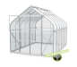 Preview: SET Vitavia Gewächshaus Diana 8300 ESG BxT 264x321cm eloxiert + Fundamentsrahmen