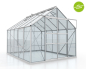 Preview: AKTION Vitavia Gewächshaus Meridian 2 8300 257x321 ESG Glas Alu eloxiert + 2 Dachlüfter
