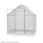 Preview: Vitavia Gewächshaus Venus 2500 BxTxH 195x131x197cm 2,5m² 4mm HKP Alu eloxiert