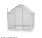 Preview: Vitavia Gewächshaus Venus 3800 BxTxH 195x195x197cm 3,8m² 4mm HKP Alu eloxiert