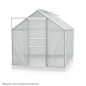 Preview: Vitavia Gewächshaus Venus 5000 BxTxH 195x257x197cm 5m² 4mm HKP Alu eloxiert