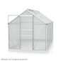 Preview: Vitavia Gewächshaus Venus 6200 BxTxH 195x321x197cm 6,2m² 4mm HKP Alu eloxiert