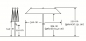 Preview: Schneider Balkon Kurbelschirm Salerno 300x150cm Stock 38mm apfelgrün + Hülle
