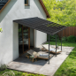 Preview: Palram-Canopia Terrassenüberdachung Sierra Cabrio 3x4.3 (295x434cm) Alu Grau